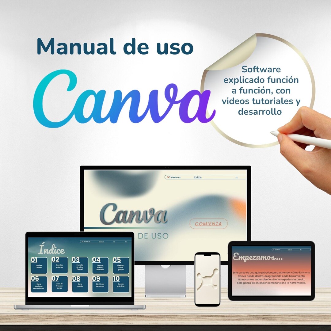 Canva User Guide.pdf Canva User Manual – Complete Guide With Video Tutorials - Etsy