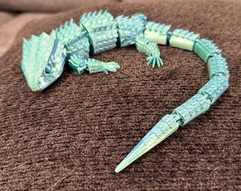 3D Fidget Lizard