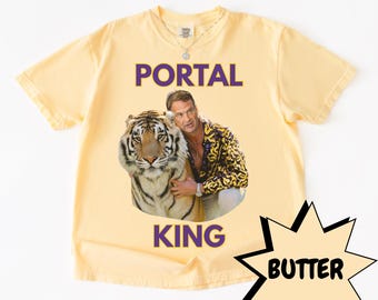 LSU Lane Kiffin Portal King Shirt, Tigers Football T-Shirt, LSU Fan Gifts, Louisiana Tailgate