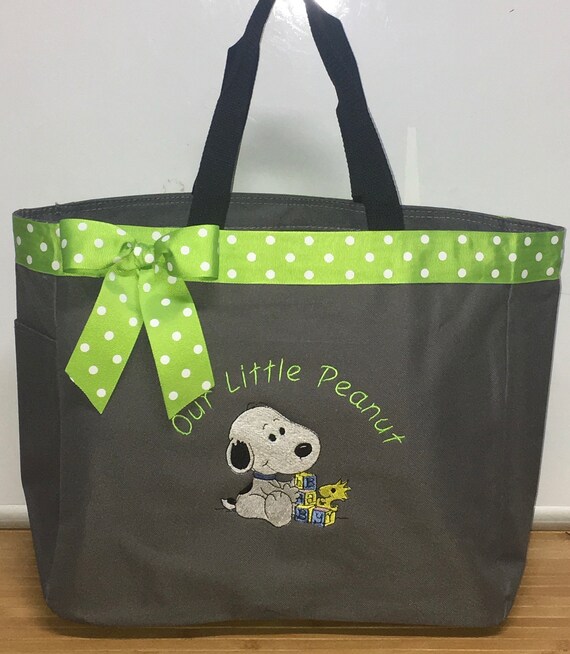 snoopy diaper bag