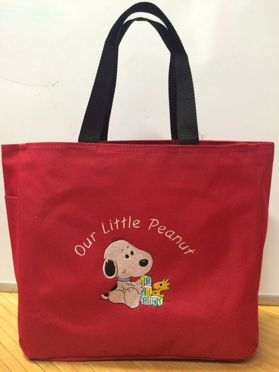 snoopy diaper bag