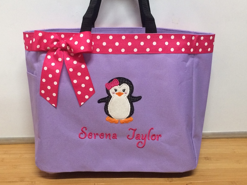 penguin diaper bag