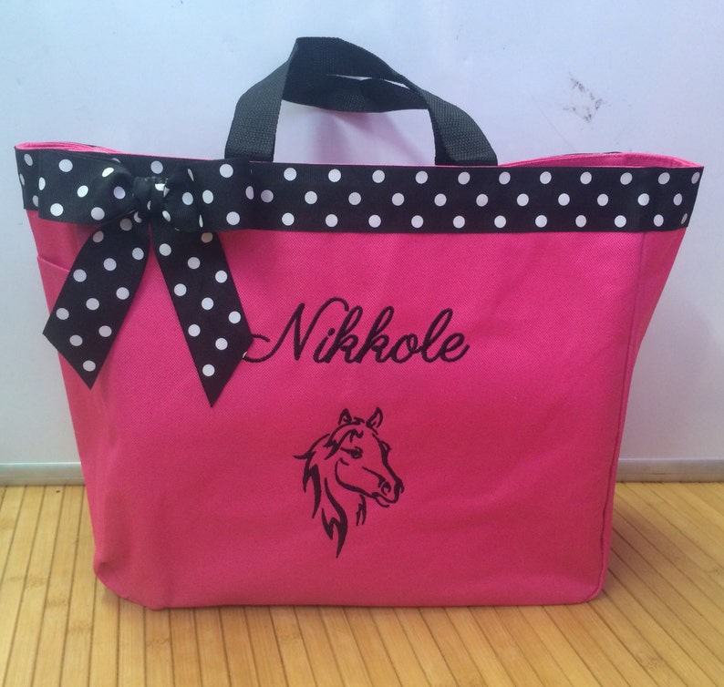 Personalized Horse Stallion Tote Bag Diaper Bag Etsy