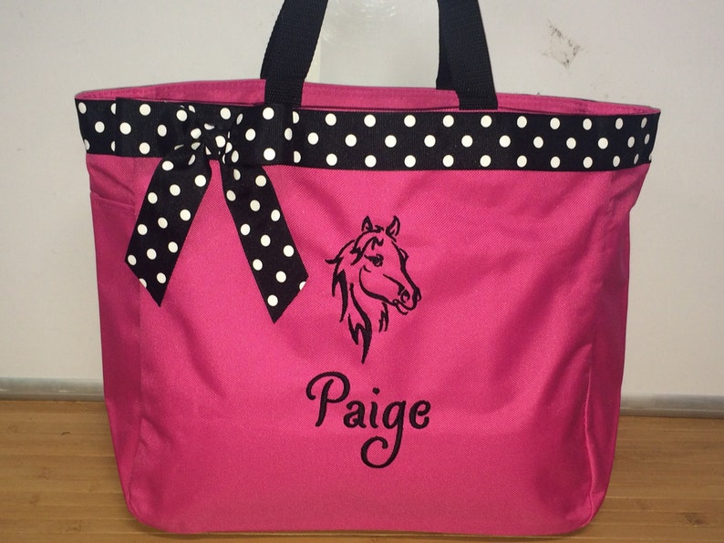 Personalized Horse Stallion Tote Bag Diaper Bag Etsy