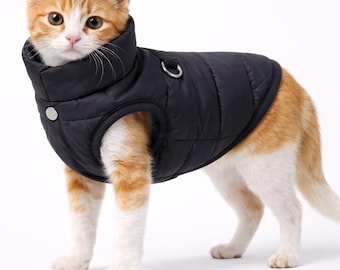 Waterproof Dog Winter Coat, Warm Fleece Jacket for Small Dogs, Chihuahua & Yorkshire, Insulated Pet Vest for Cold Weather