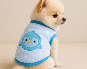 Cute Winter Pet Clothes – Soft Flannel Warm Jacket for Small Dogs & Cats, Puffy Puppy Coat, Cozy Cold-Weather Outfit, XXS–XL