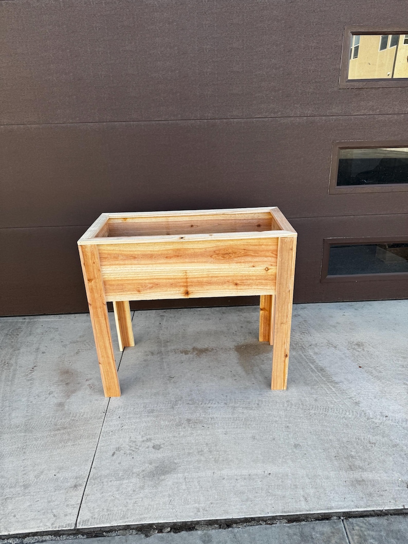 3’ & 5’ Cedar Raised Planter Plans Bundle | Beginner-friendly DIY ...
