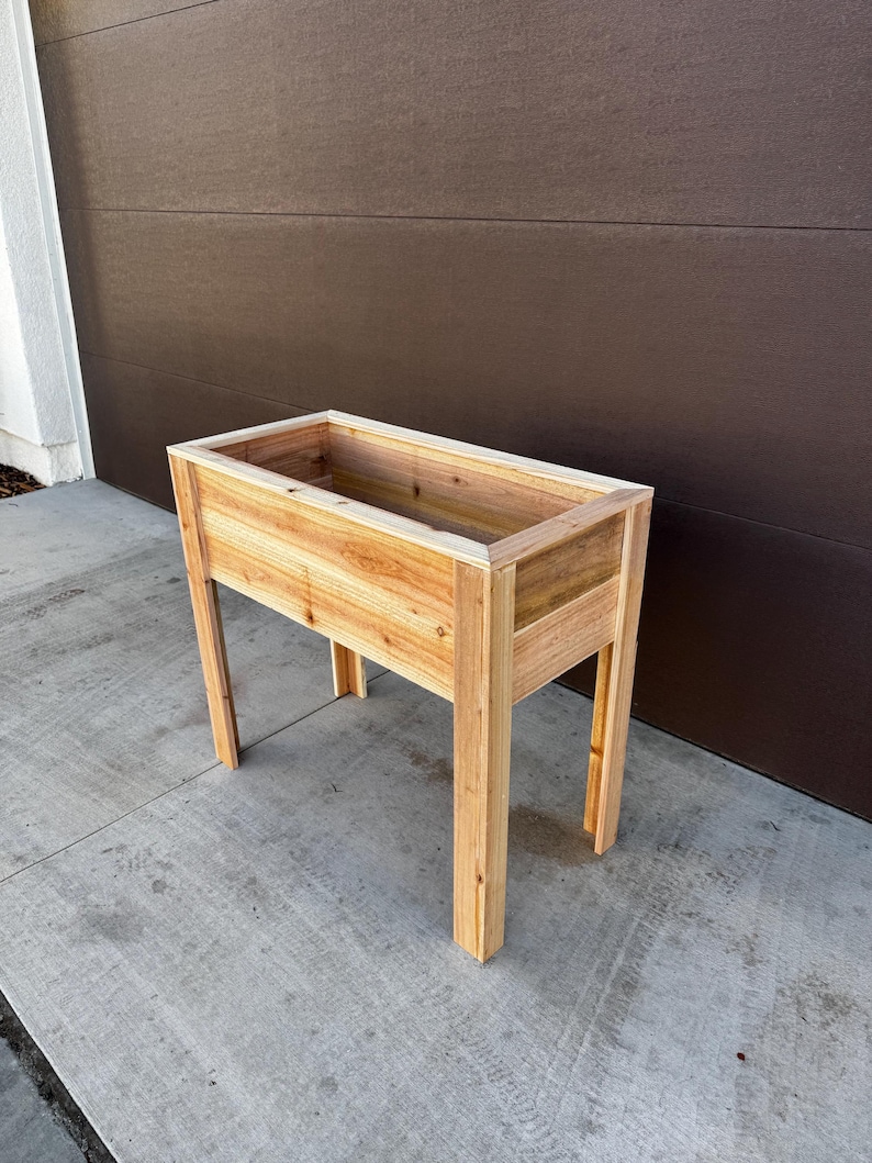 3’ & 5’ Cedar Raised Planter Plans Bundle | Beginner-friendly DIY ...