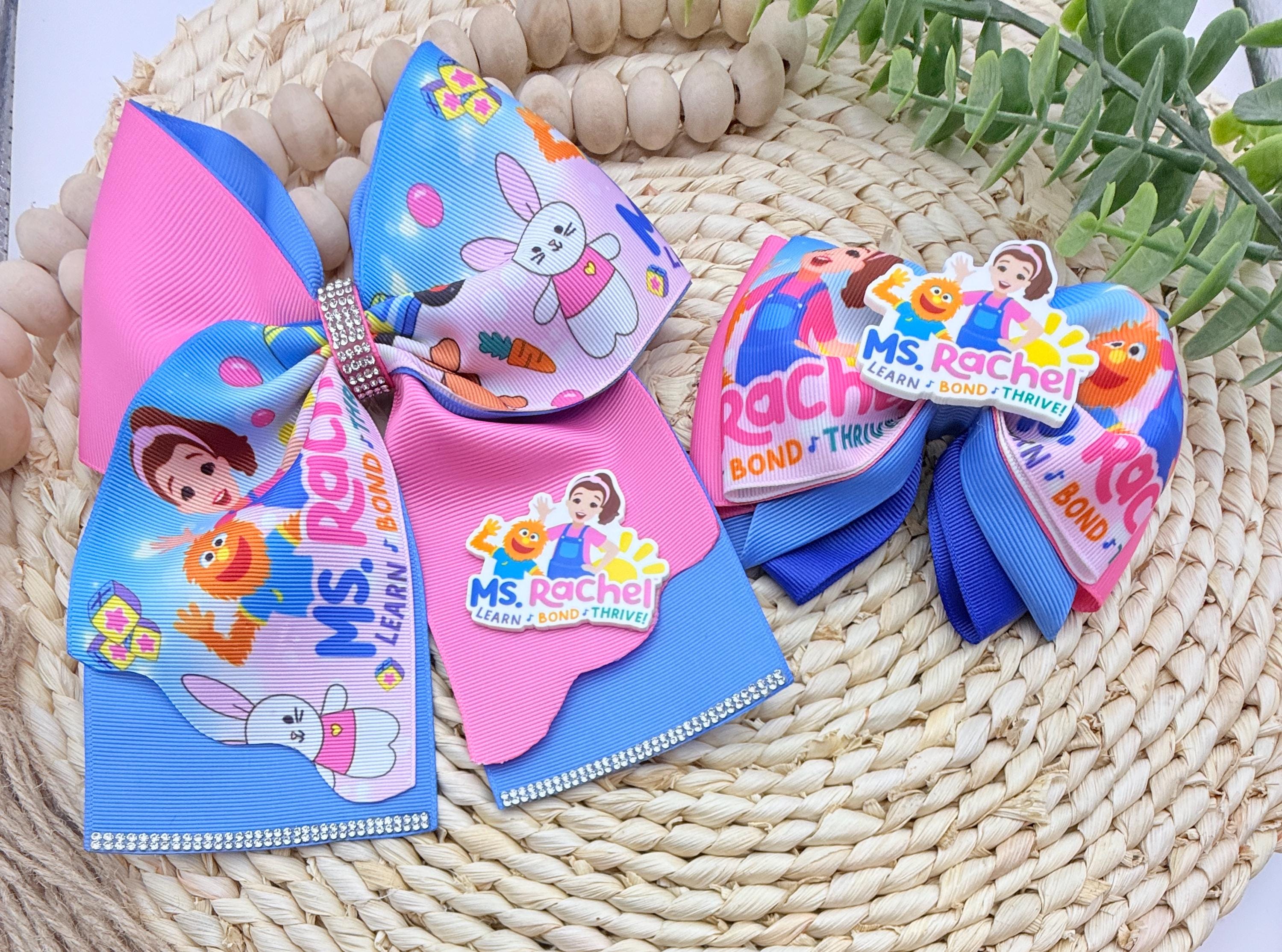その他 head ribbon Ms. Rachel Hair Bow Set With Alligator Clip - Etsy