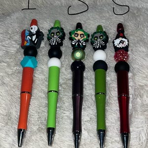 Halloween Beaded Pens