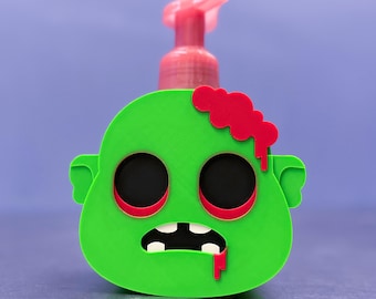 Archivo de impresión 3D para soporte de jabón con diseño de zombi (STL, 3MF)
