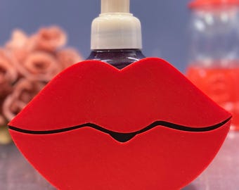 Lips Soap Holder 3D Print File, Valentine's Day Decor (STL, Bambu/Orca 3MF)