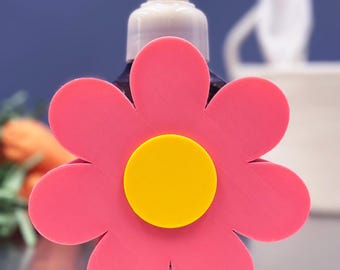 Daisy Soap Holder 3D Print File, Spring Decor (STL, Bambu/Orca 3MF)
