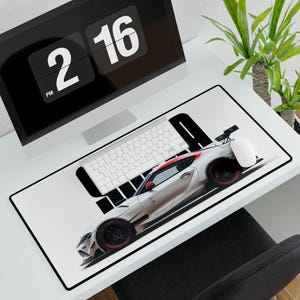 Tapete de mesa Toyota Supra Race Car | Mousepad Gamer XL
