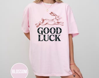 Good Luck Shirt: Retro 90s Fashion, Vintage Apparel, Oversized Tee, Comfort Colors®