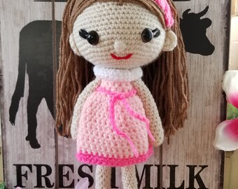 Crochet Pretty amigurumi Doll