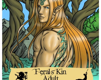 Ferals Kin Adult Coloring Book Printable Digital Download