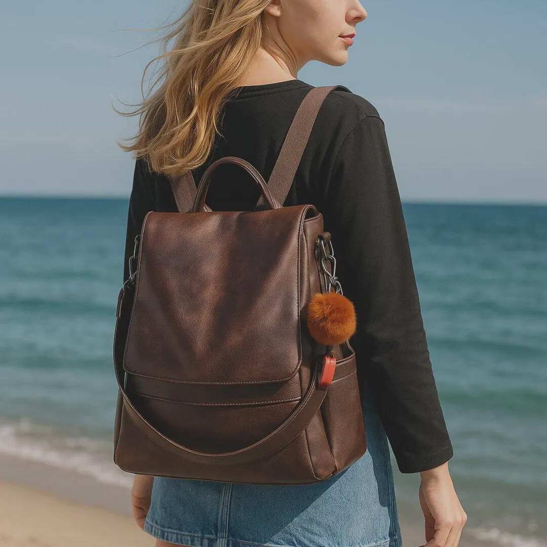 backpack leather bags suppliers Custom Leather Backpack Manufacturer