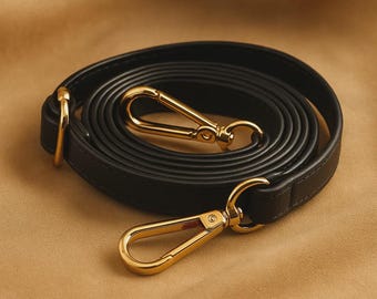 Verstellbarer Taschengurt aus PU-Leder - 1,2 cm dünner Ersatz-Schultergurt für Handtaschen & Crossbody • Stilvolles Accessoire in mehreren Farben