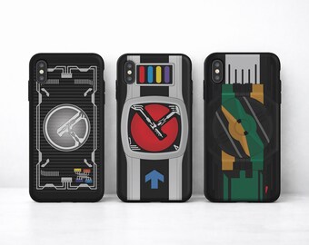 Custom Phone Case Den-O Inspired Tokusatsu Design for iPhone Samsung Android