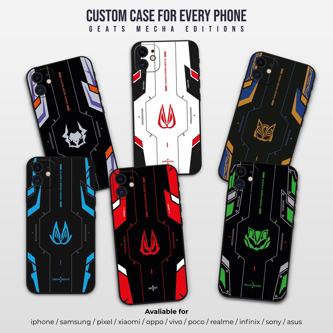 Kamen Rider Geats Ver Mecha Custom Phone Case Fits All Phone Types ...
