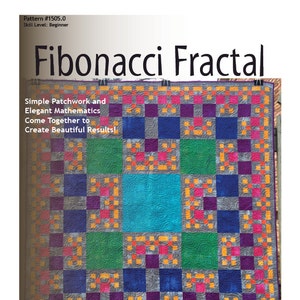 Fibonacci Fractal Quilt Pattern (PDF Download)
