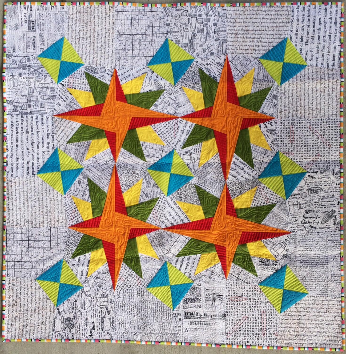 Big Bang Quilt Pattern PDF Download Etsy