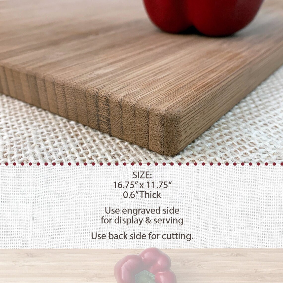 Engraved coordinate cutting board personalized bamboo cutting Etsy