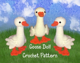 Goose-pop - haakpatroon - amigurumi