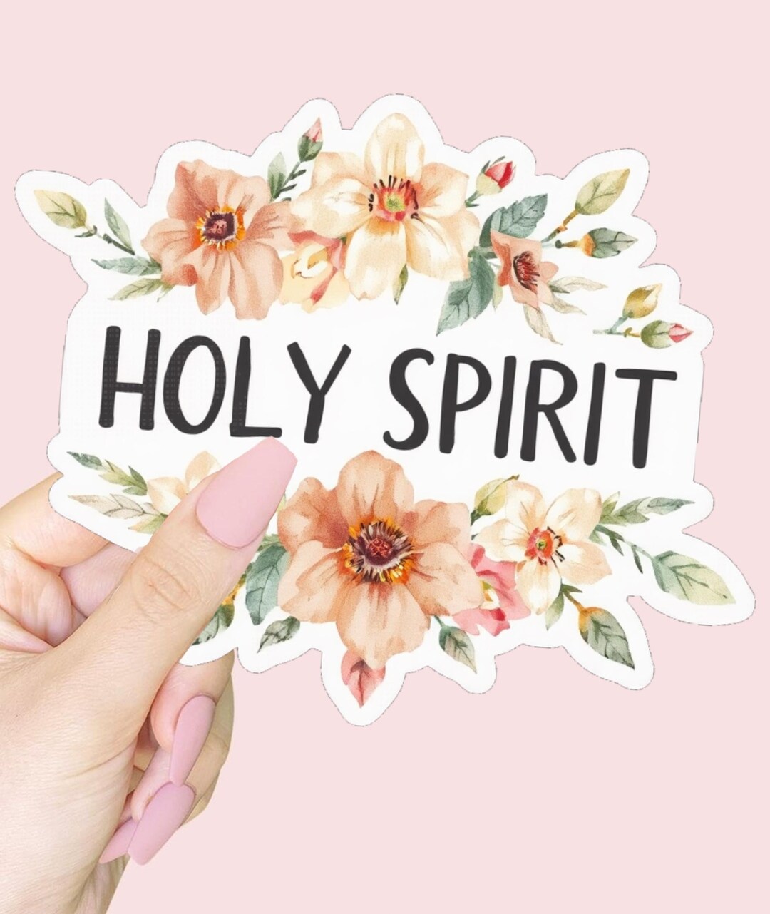 Holy Spirit Sticker | Waterproof Vinyl Sticker | Bible Sticker | Cup ...