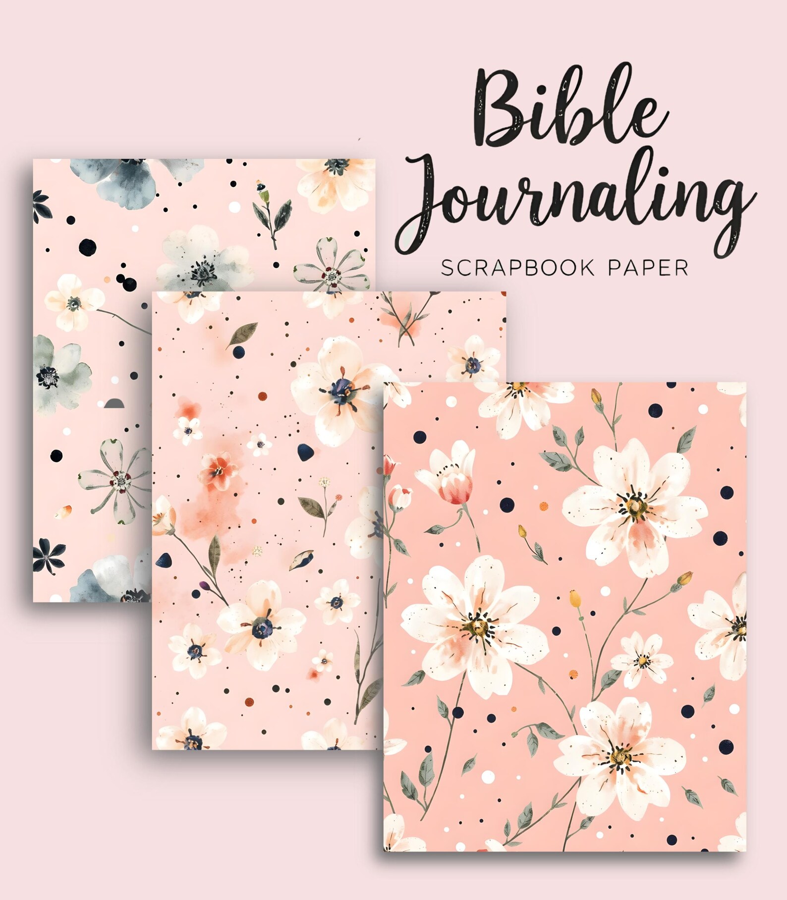 Bible Journaling Printable Papers Instant Download - Etsy