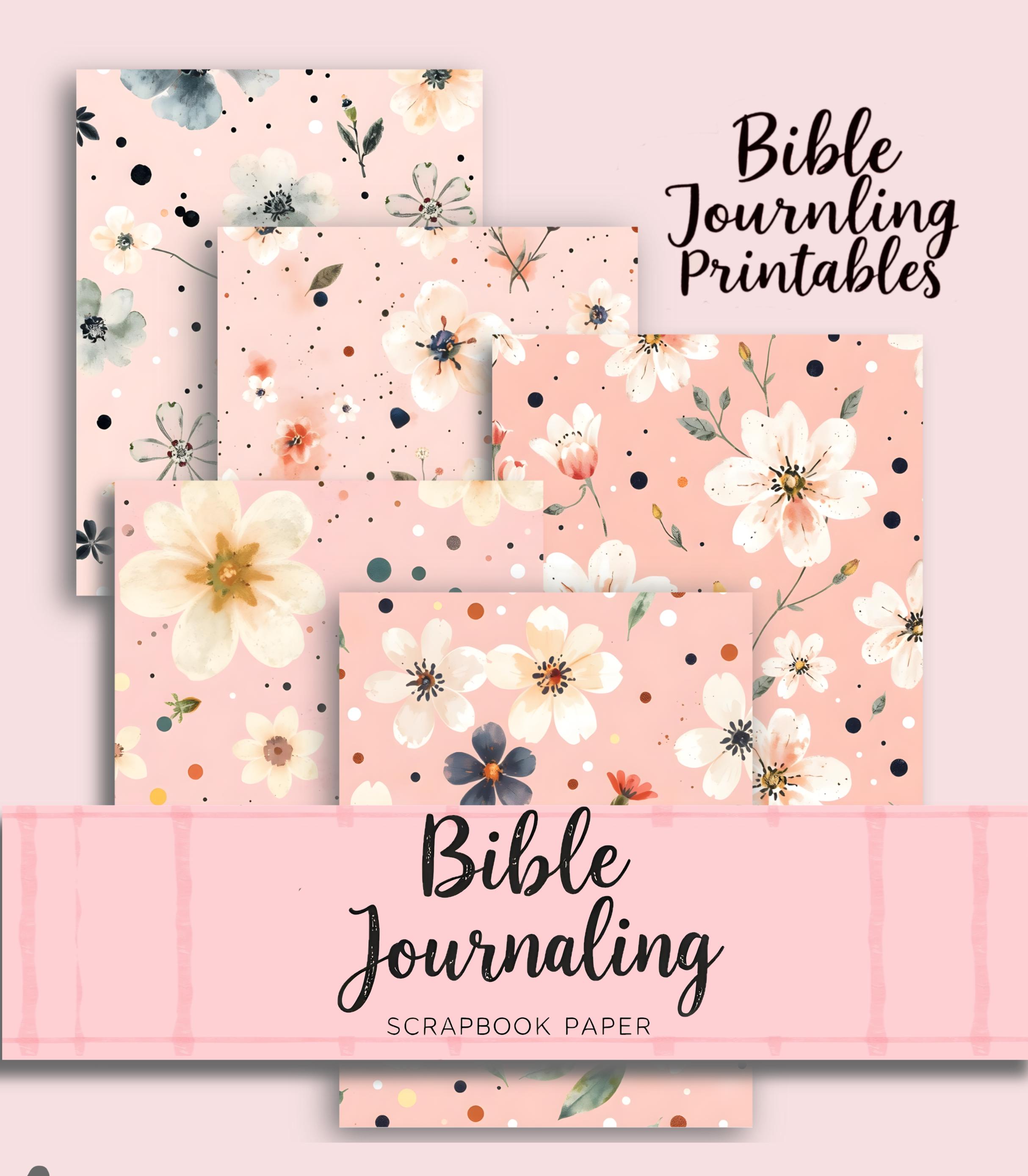 Bible Journaling Printable Papers Instant Download - Etsy