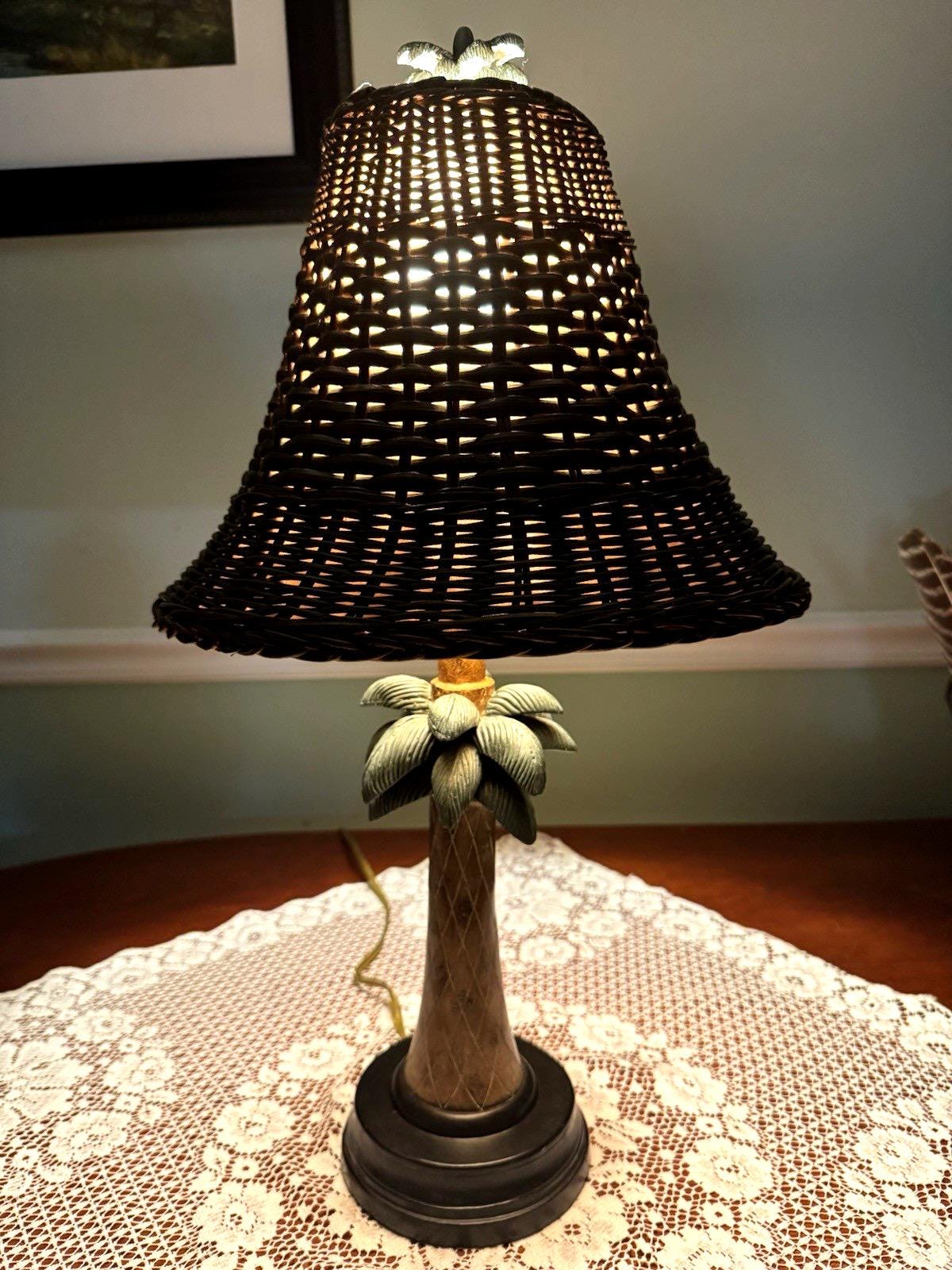Stain Glass Palm Tree Lamp - Etsy display picture 1