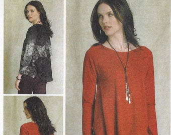 Marcy Tilton-trui Tops Vogue Naaipatroon V9207 Maat 16 18 20 22 24 26 FF