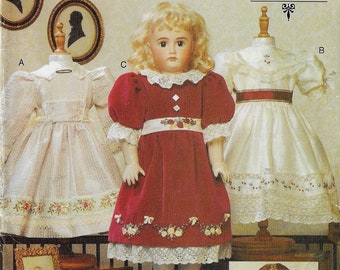 90s Teresa Layman 18 Inch Historical Doll Clothes Vogue Sewing Pattern 7163 FF