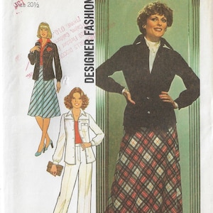 1970s Simplicity Sewing Pattern 7781 Womens Bias Skirt in 2 - Etsy