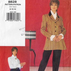 Vogue Riding Jacket Pattern - Etsy