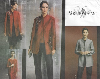 Jacket, Top, Dress, Skirt & Pants Vogue Sewing Pattern 2771 Size 20 22 24 FF