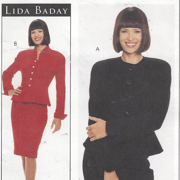 Patricia - Brocade Peplum Jacket