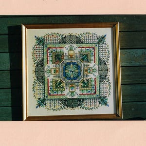 Chatelaine CHAT024 Mandala Gardens II: The Convent’s Herbal Garden (Formerly Mystery II) Cross Stitch Chart ONLY