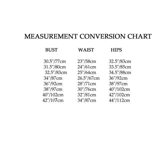 Florence Eiseman Size Chart