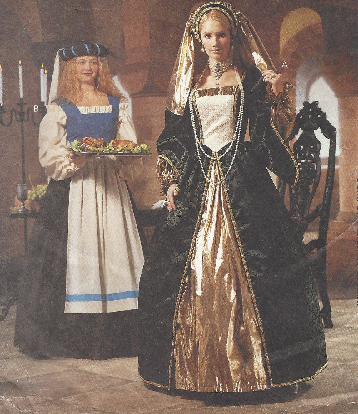 90s Womens Renaissance Costumes Serf or 