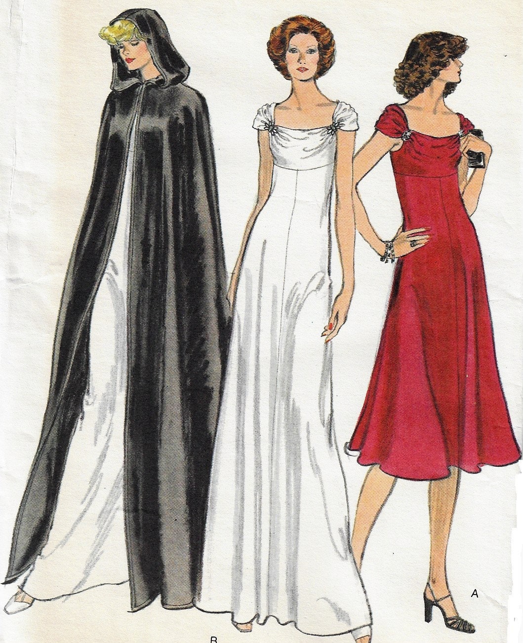 empire waist evening gown