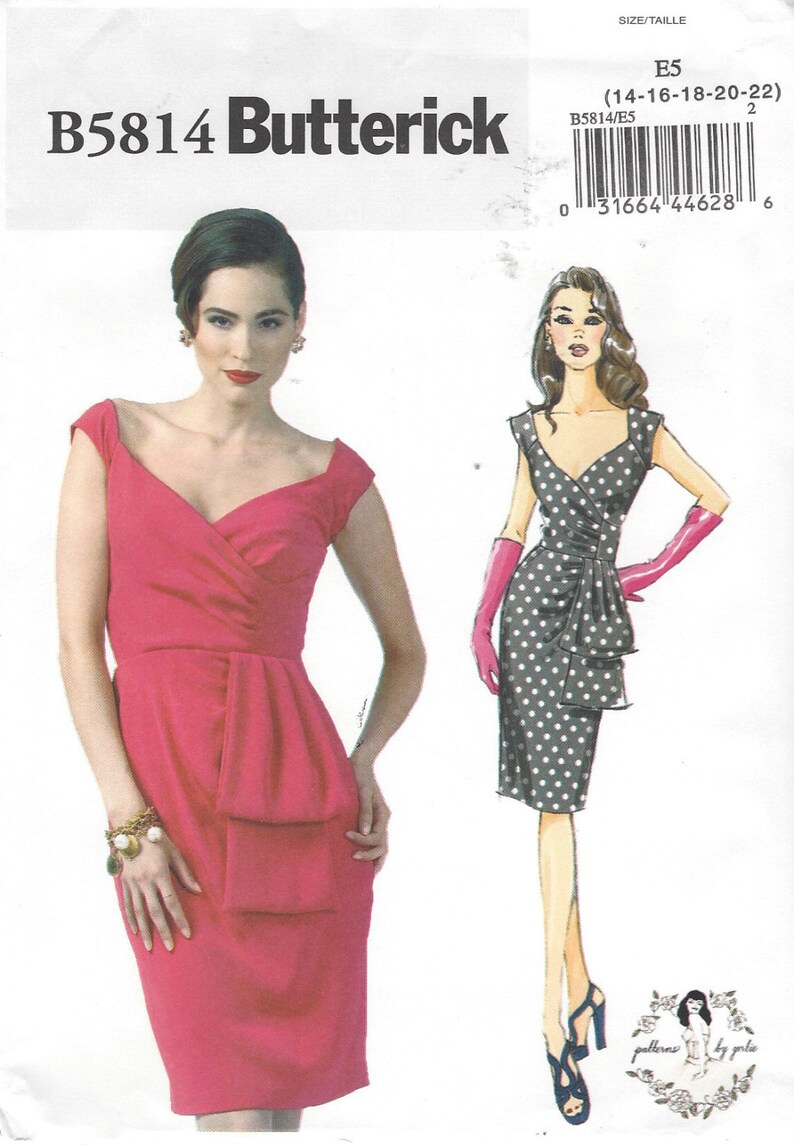 Butterick Sewing Pattern B5814 Patterns by Gertie Womens Etsy