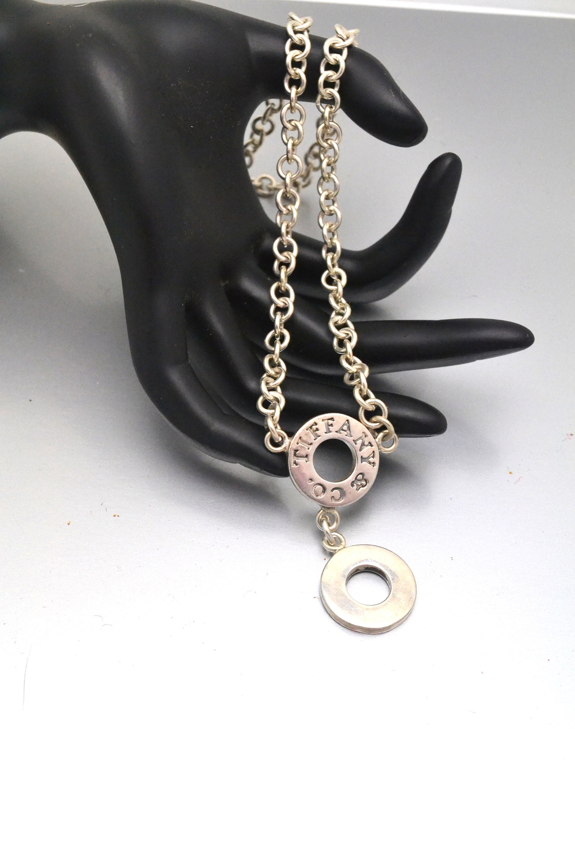Vintage 925 Silver Tiffany & Co. Necklace Made in Mexico