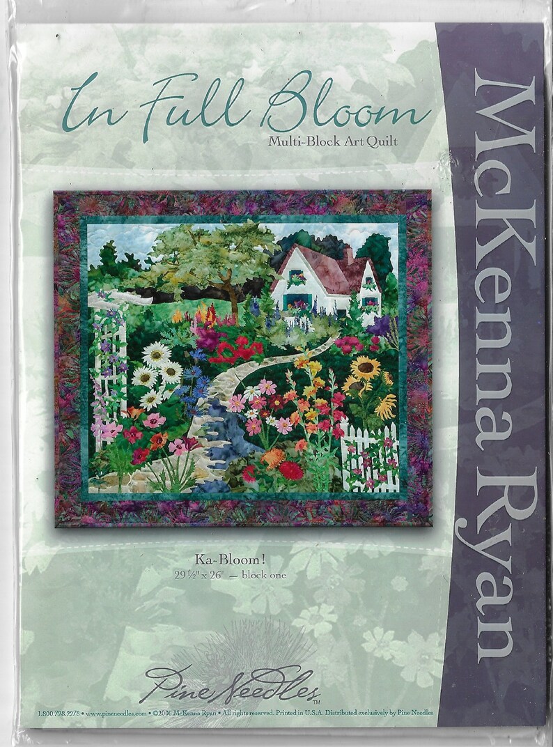 Mckenna Ryan In Full Bloom Block 1 Quilt Pattern Perfect For Wall Quilt Pattern Only Ka Bloom Patterns Craft Supplies Tools Jewellerymilad Com Mckenna Ryan In Full Bloom Block 1 Quilt Pattern Perfect For Wall Quilt Pattern Only Ka Bloom Patterns Craft Supplies Tools Jewellerymilad Com