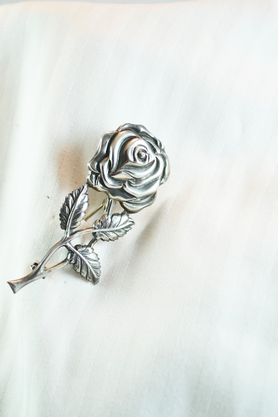 Silver Rose Brooch 2025 | ciclica.eu