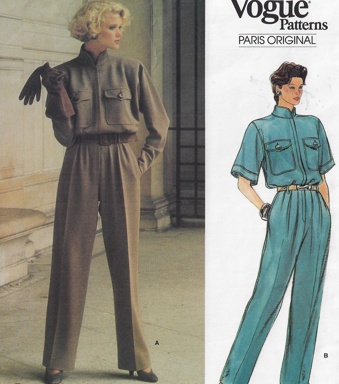 PAMEO POSE BOW COLLAR JUMPSUIT