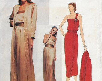 70s Christian Dior Stunning Evening Gown, Belt & Coat Vogue