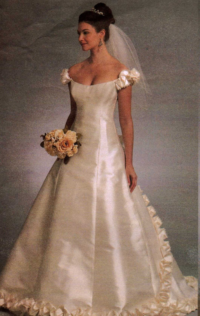 Bellville Sassoon Womens Wedding Dress off the Shoulder Vogue Etsy